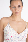 Estela Dress - Blush Pink Aop
