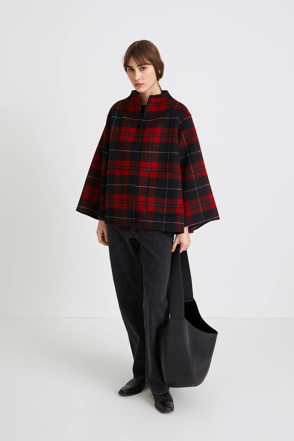 Tritsis Jacket - Red Check