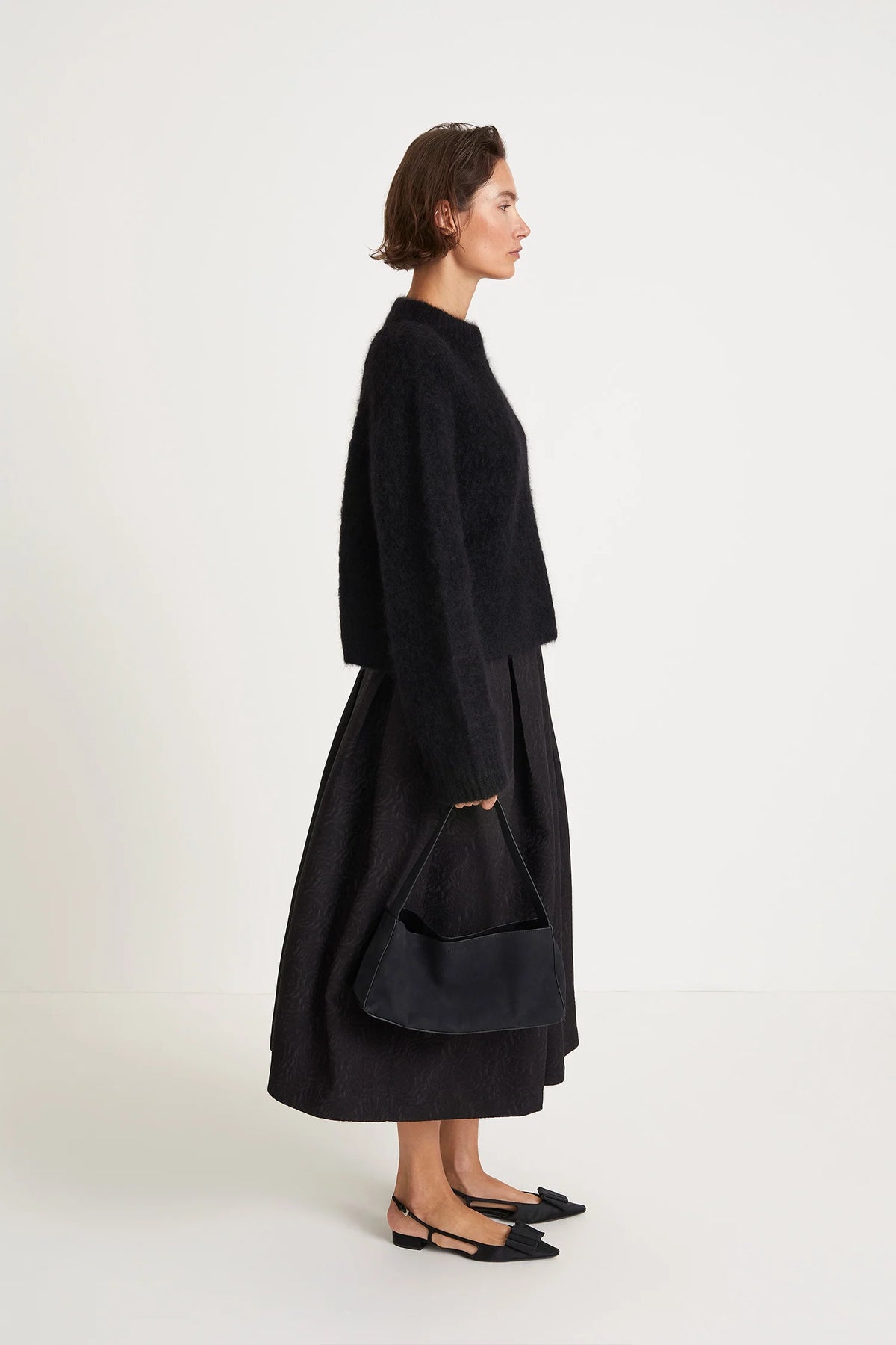 Niclas Short Sweater - Svart