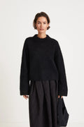 Niclas Short Sweater - Svart