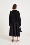 Niclas Short Sweater - Svart