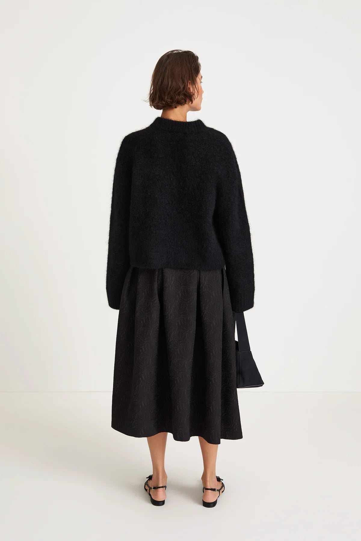 Niclas Short Sweater - Svart