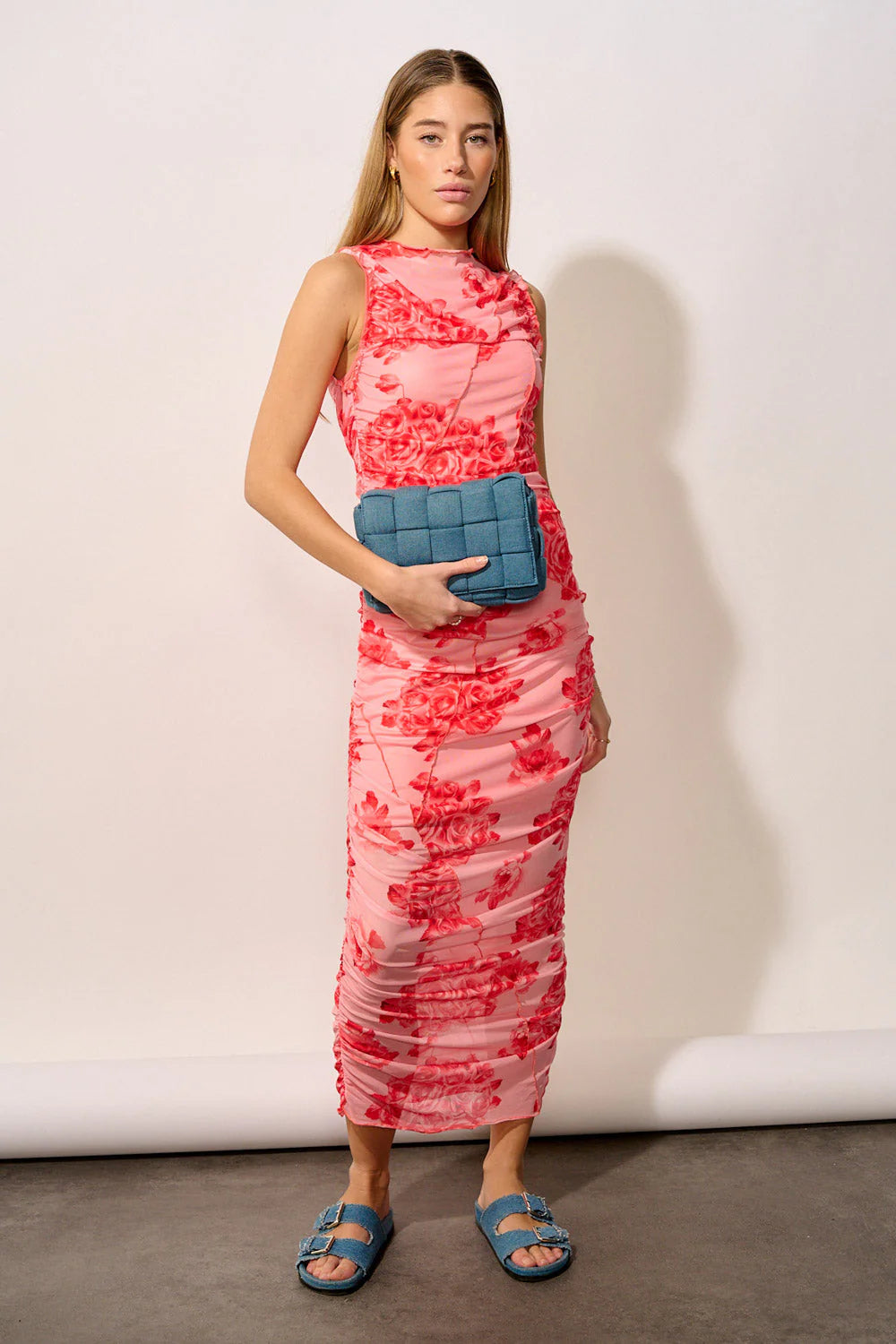Sutton Dress - Rose Print