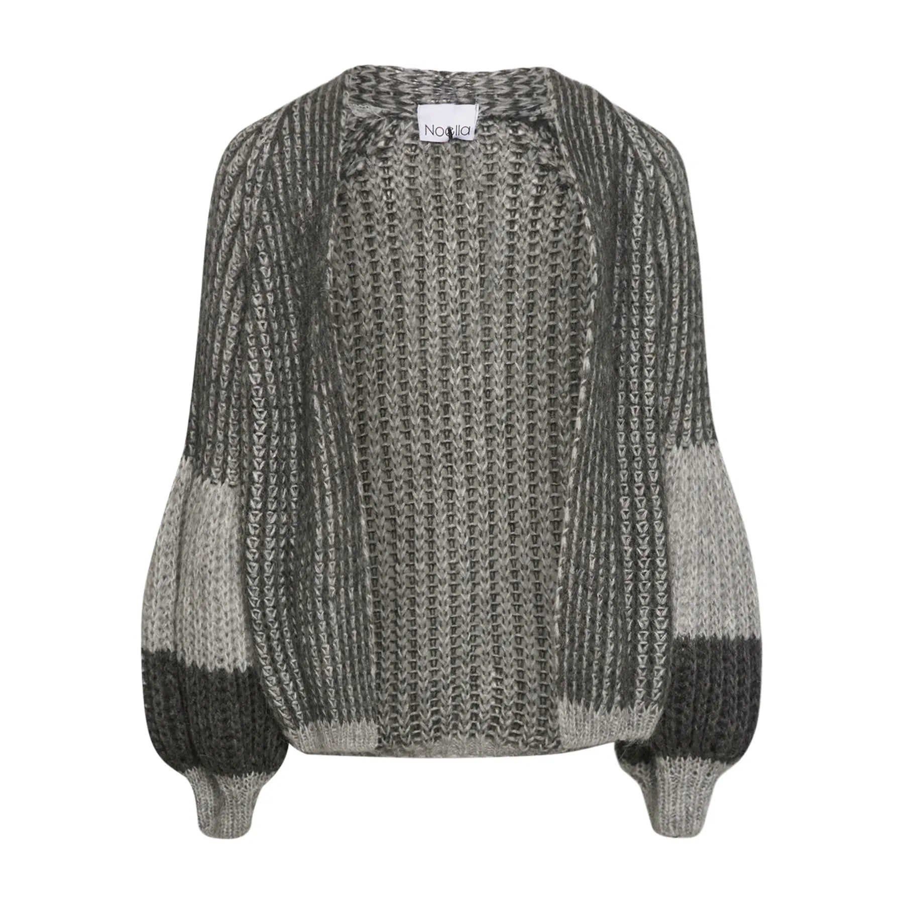 Liana Knit Cardigan - Grey Melange Mix