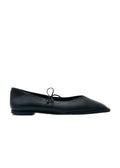 Sway Leather Ballet Flats - Svart