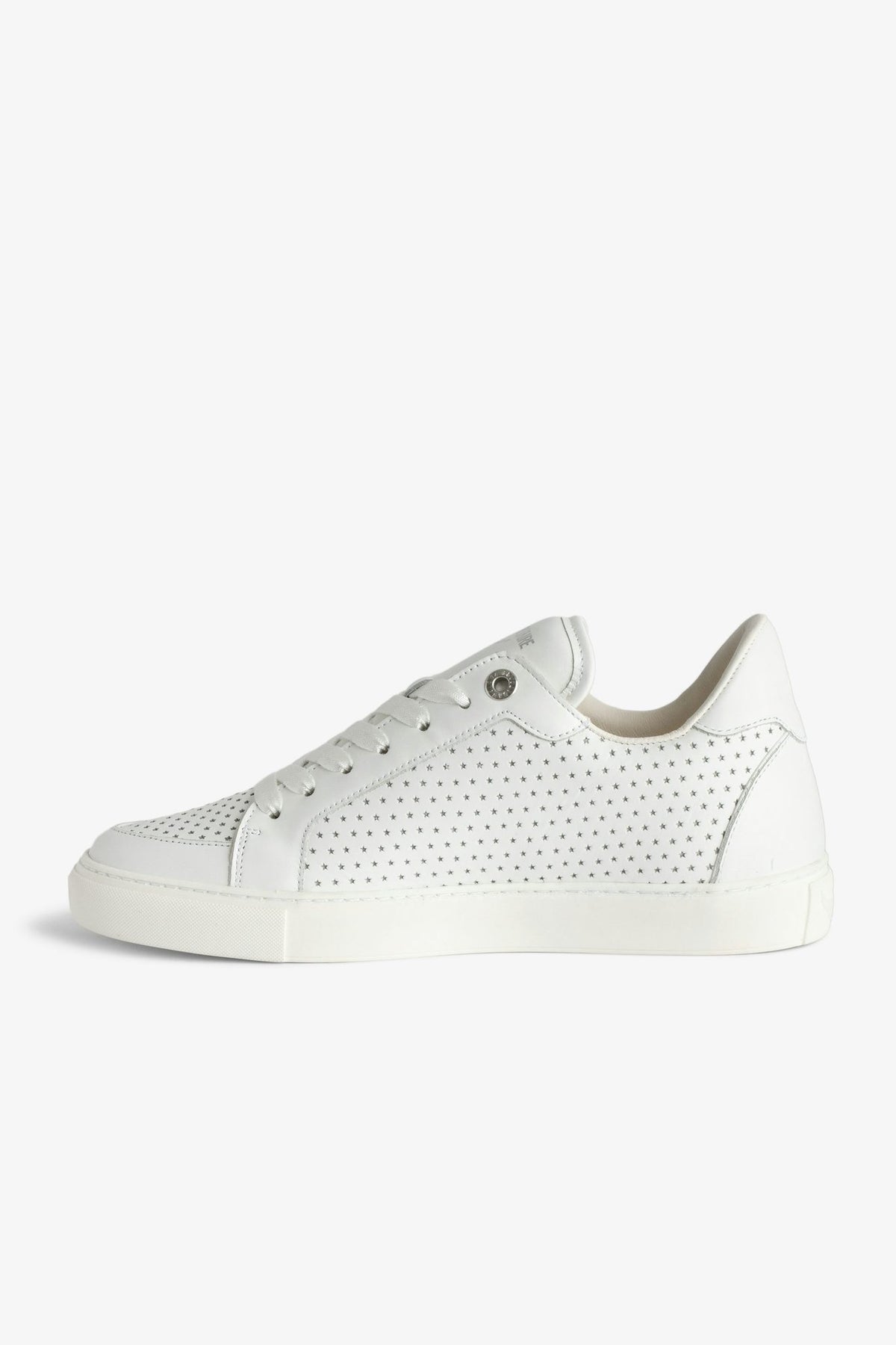 La Flash Smooth Calfskin Perfo - Blanc