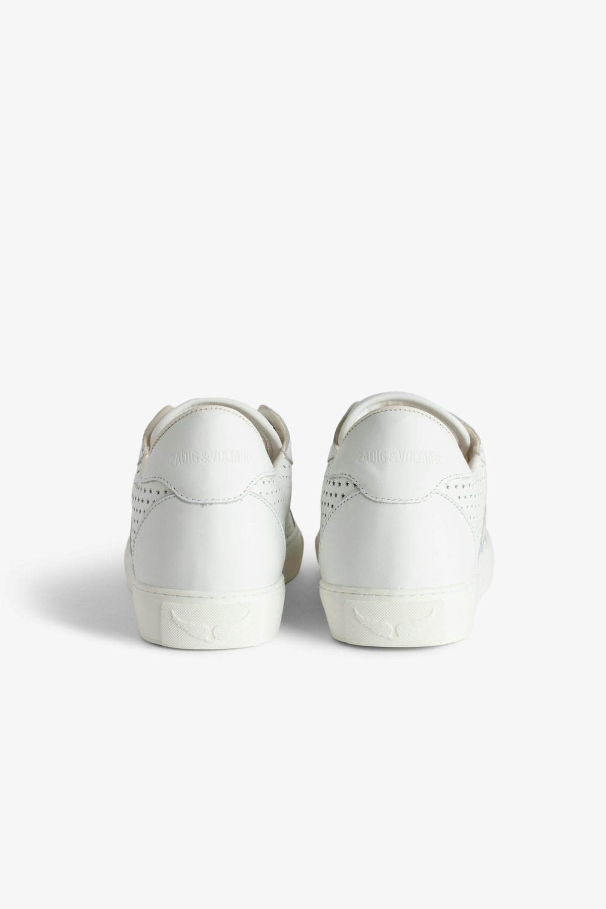La Flash Smooth Calfskin Perfo - Blanc