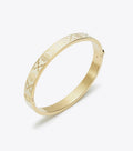 T Monogram Hinge Armband - Tory Gold / New Ivory