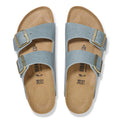 Birkenstock Arizona Waxy Leather Narrow - Basalt Gray