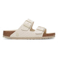 Arizona Rivet Logo Natural Leather Narrow - Ecru