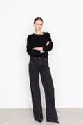 Taylor Embellished - Washed Black