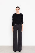 Taylor Embellished - Washed Black