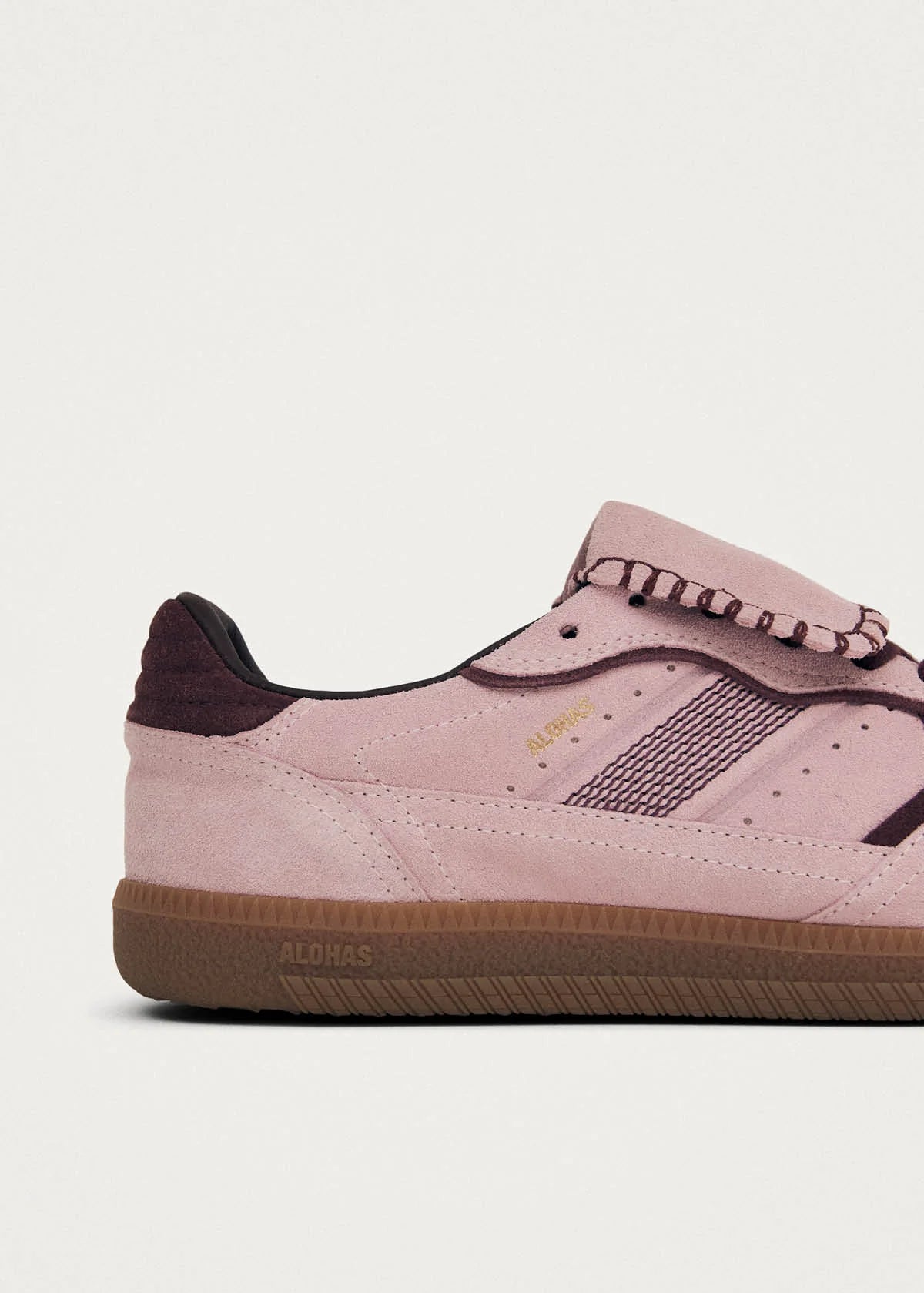 Tb.490 Club Leather Sneakers - Suede Pink