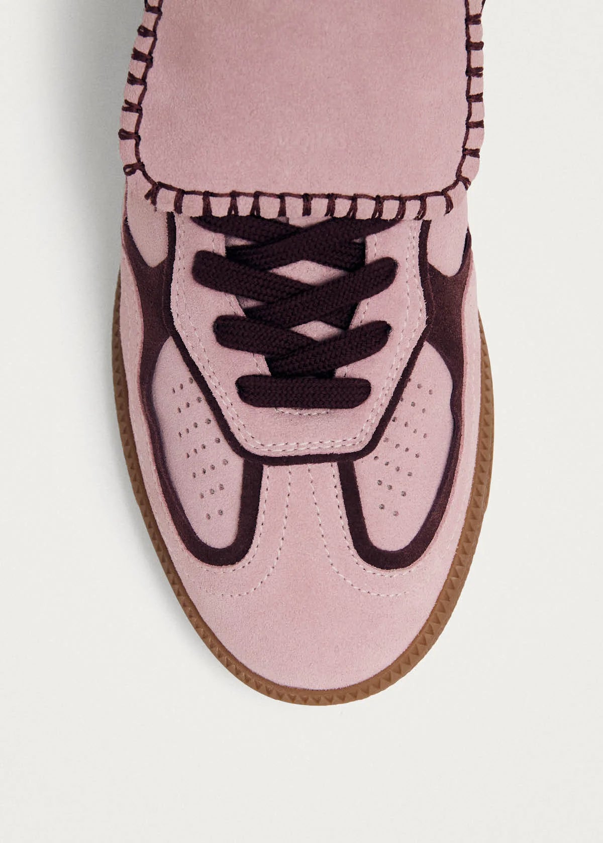 Tb.490 Club Leather Sneakers - Suede Pink