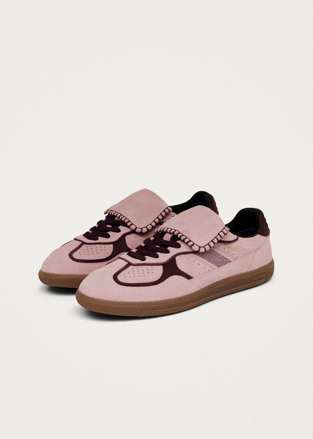 Tb.490 Club Leather Sneakers - Suede Pink
