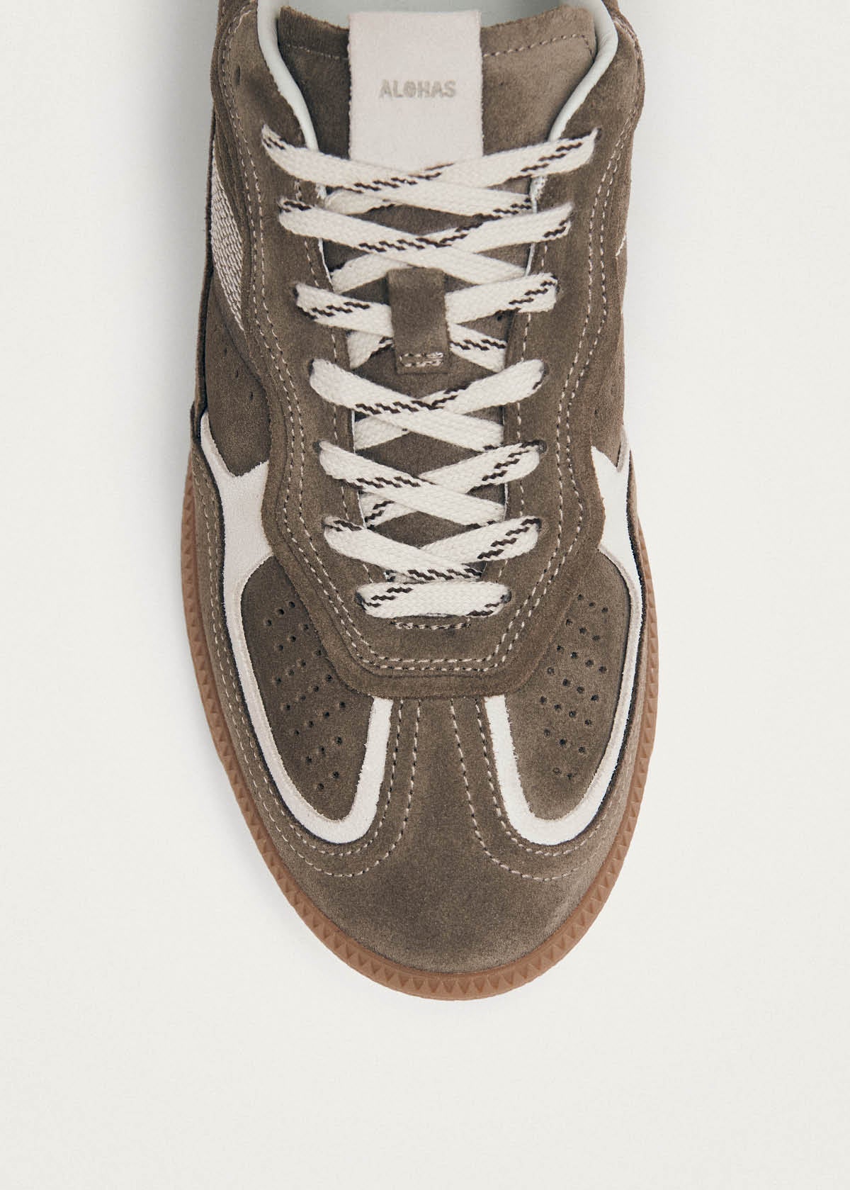 Tb.490 Leather Sneakers - Rife Taupe