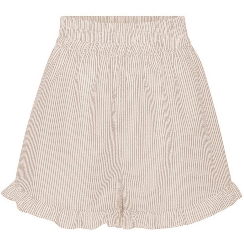 Sonja Shorts - Sand/White