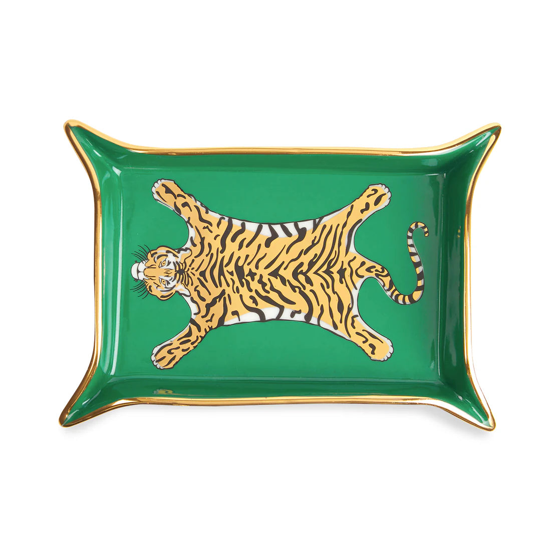 Tiger Valet Tray - Grön