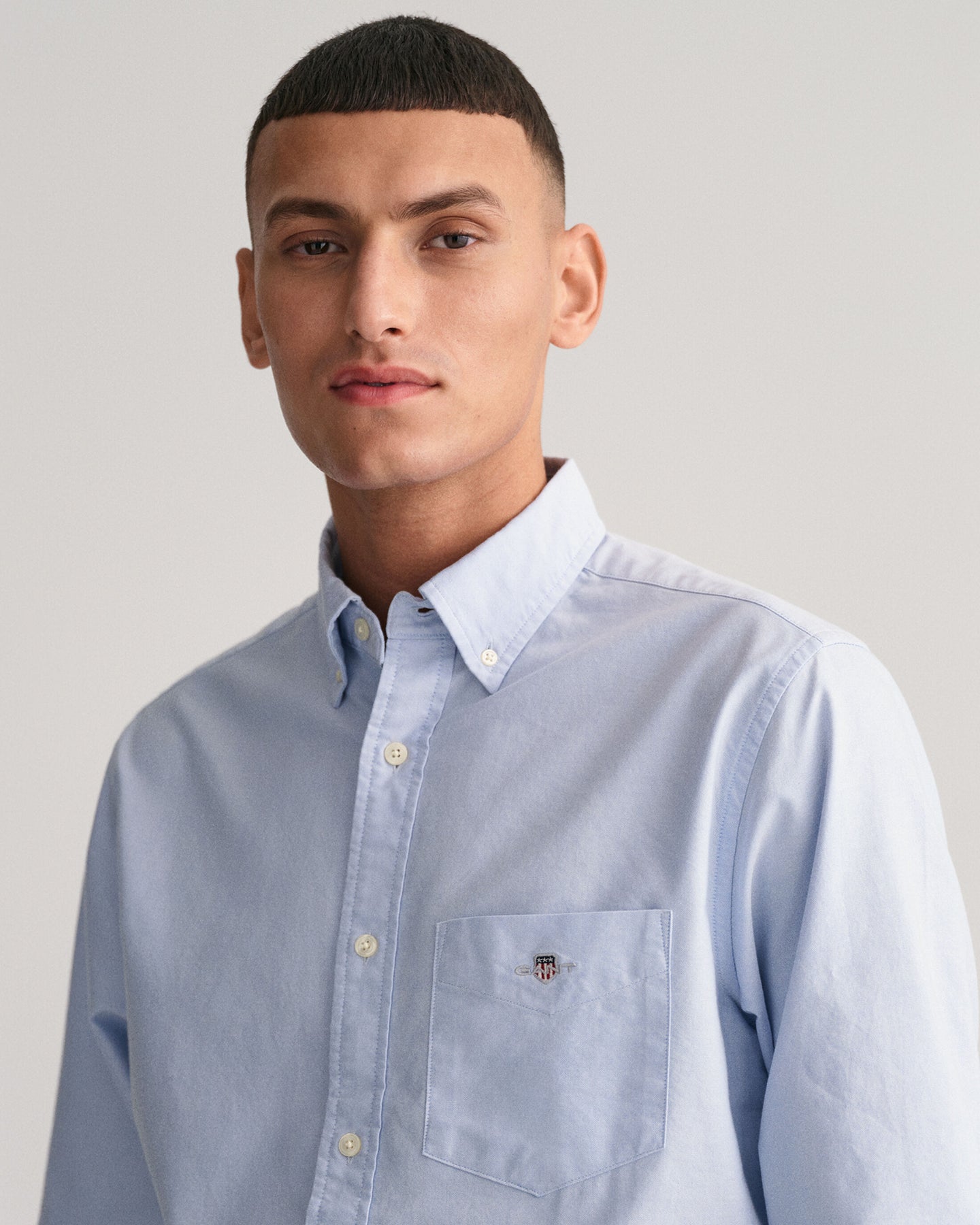 Regular Oxford Shirt - Light Blue