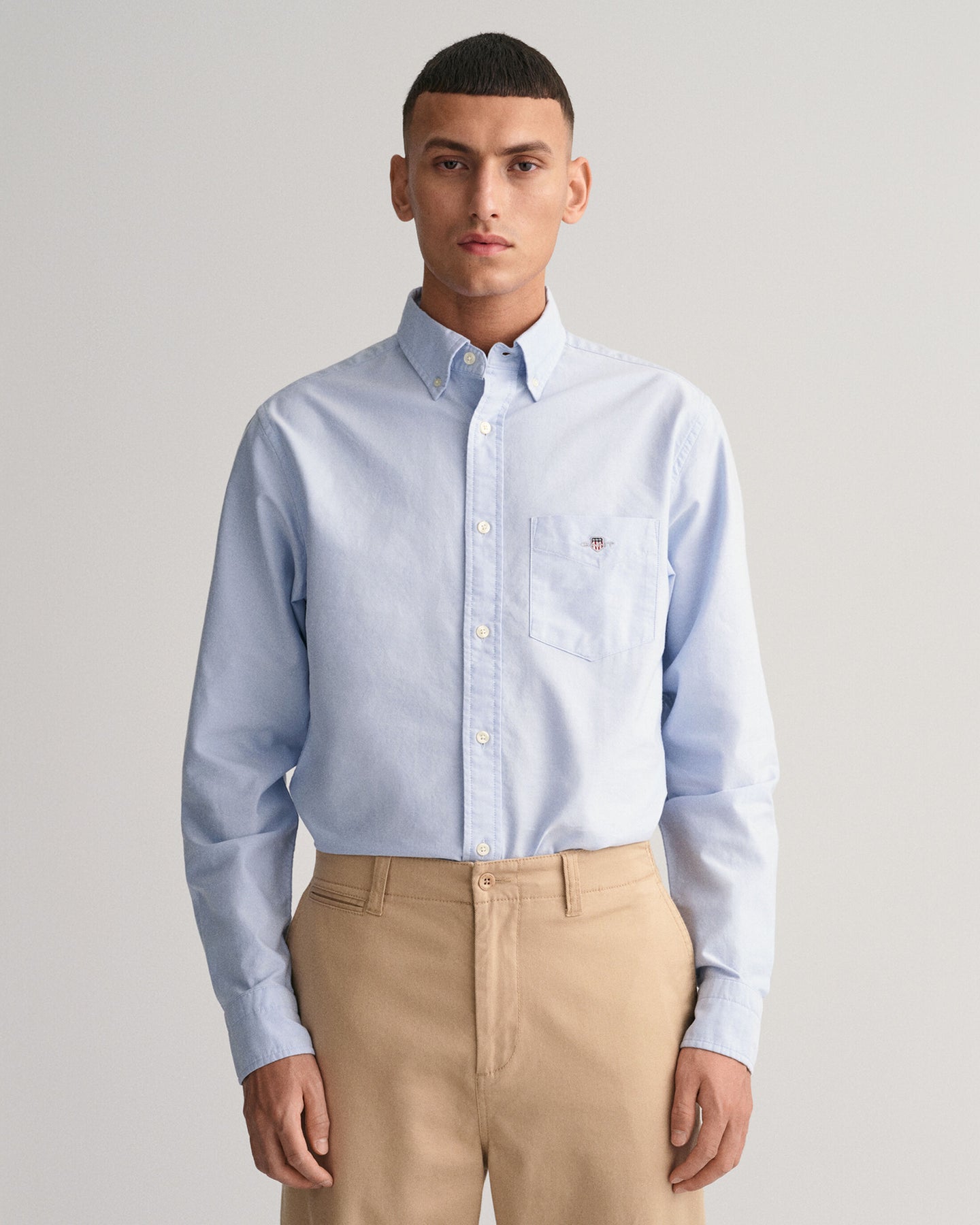 Regular Oxford Shirt - Light Blue