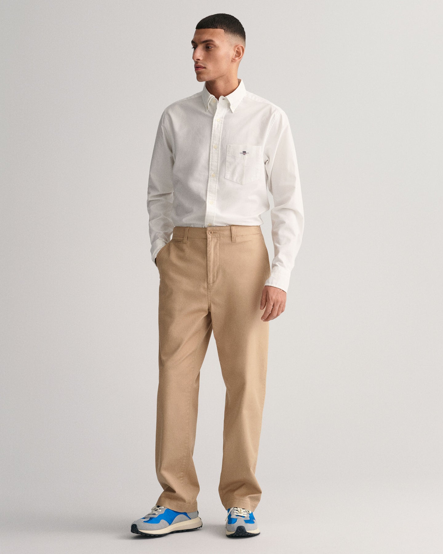 Regular Oxford Shirt - White