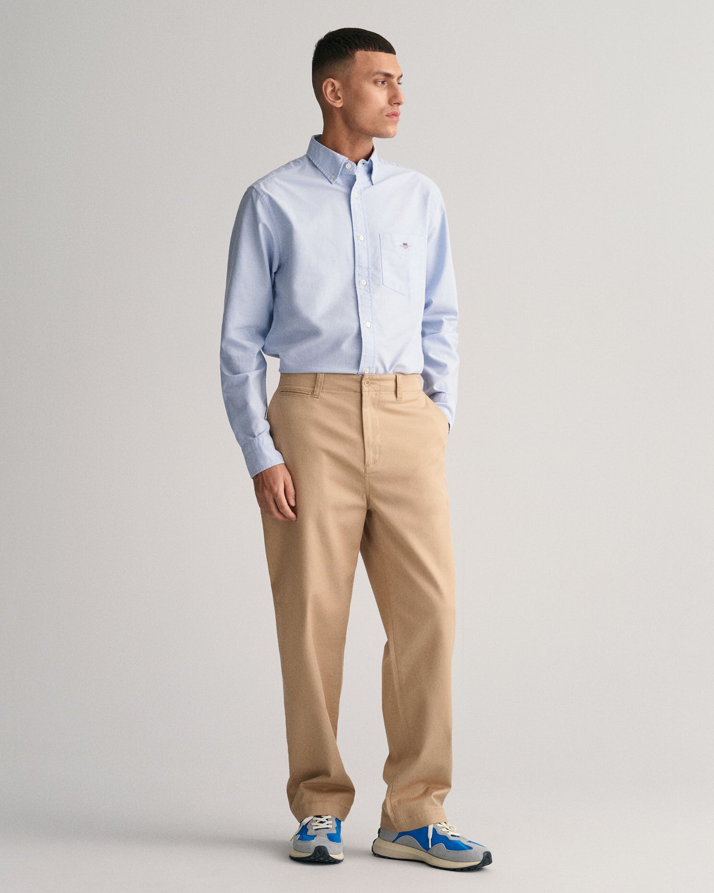 Regular Oxford Shirt - Light Blue