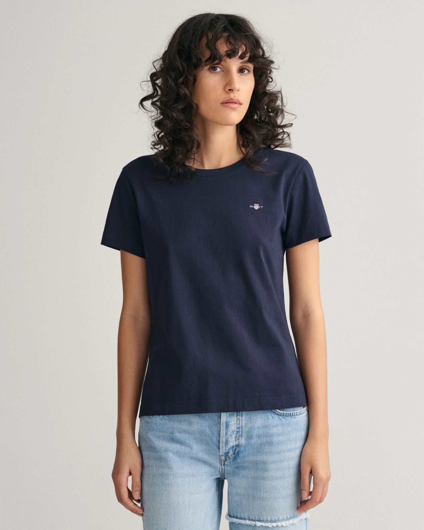 Reg Shield SS T-Shirt - Evening Blue