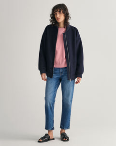Regular Tonal Shield SS T-Shirt - California Pink Melange