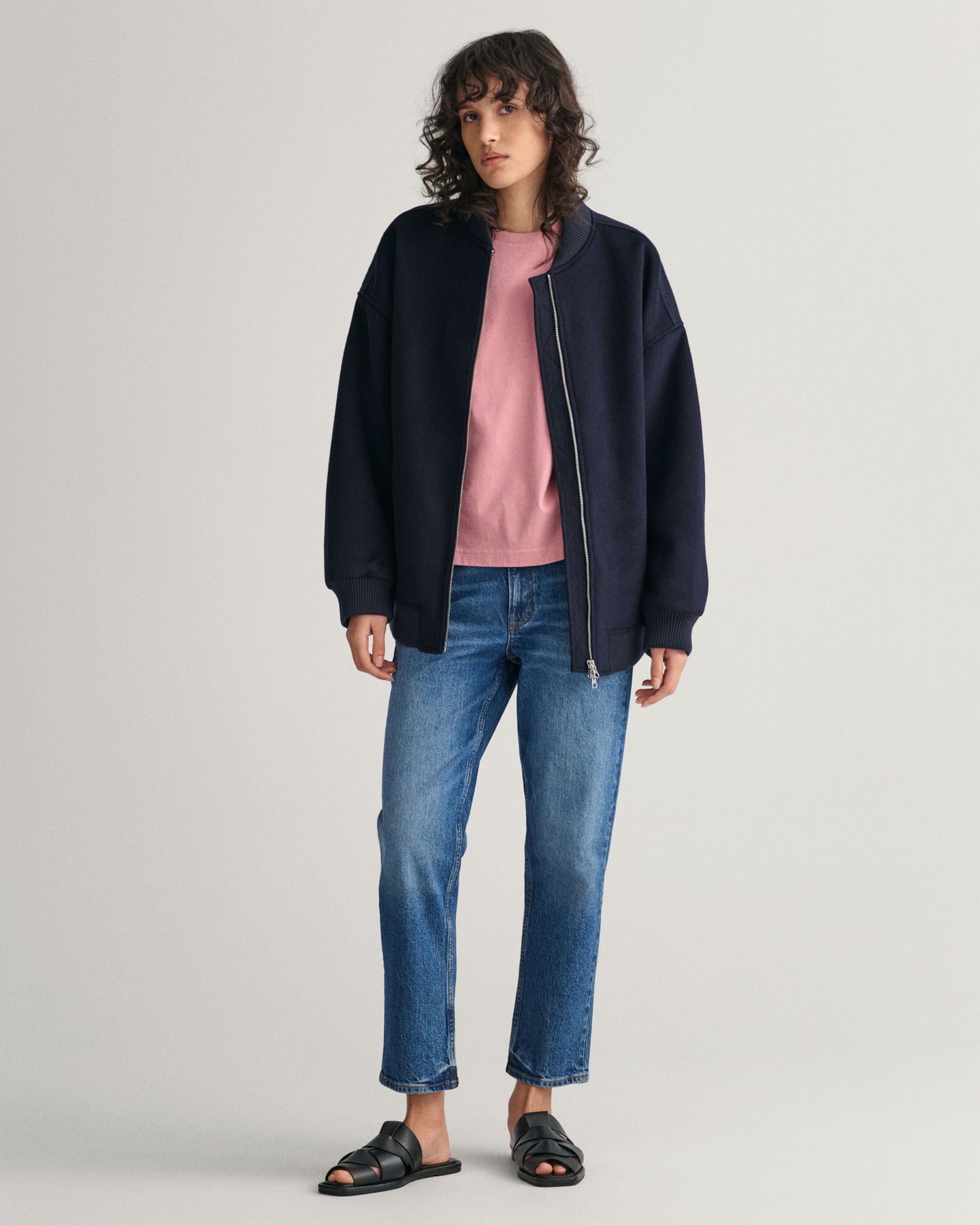 Regular Tonal Shield SS T-Shirt - California Pink Melange