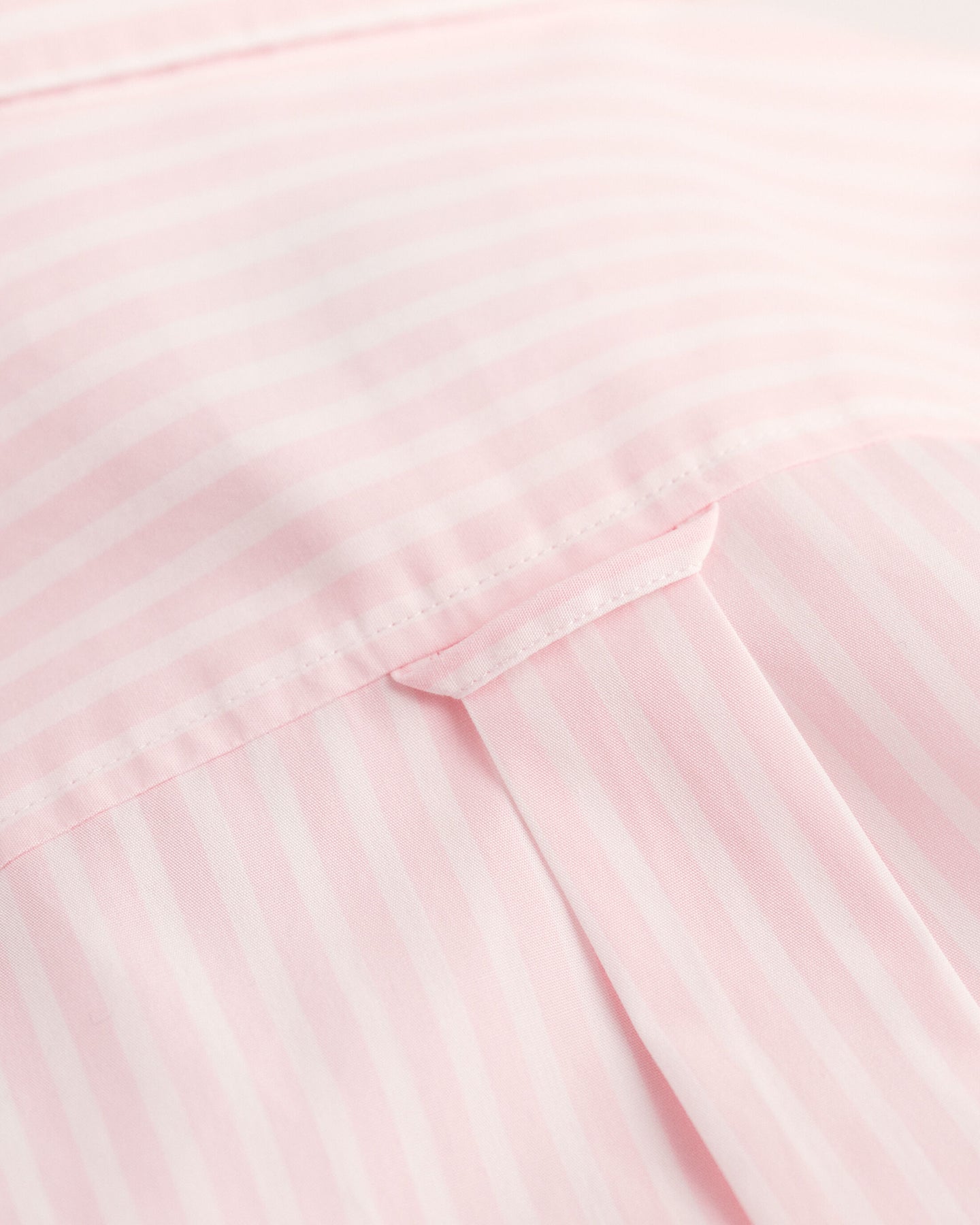 Reg Poplin Striped Shirt - Light Pink