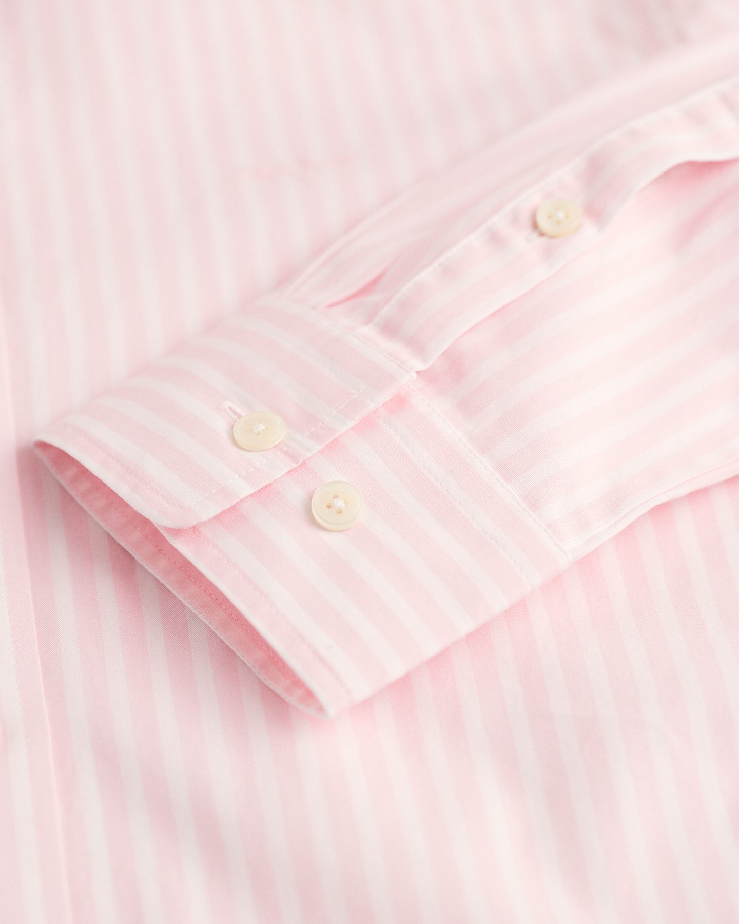 Reg Poplin Striped Shirt - Light Pink
