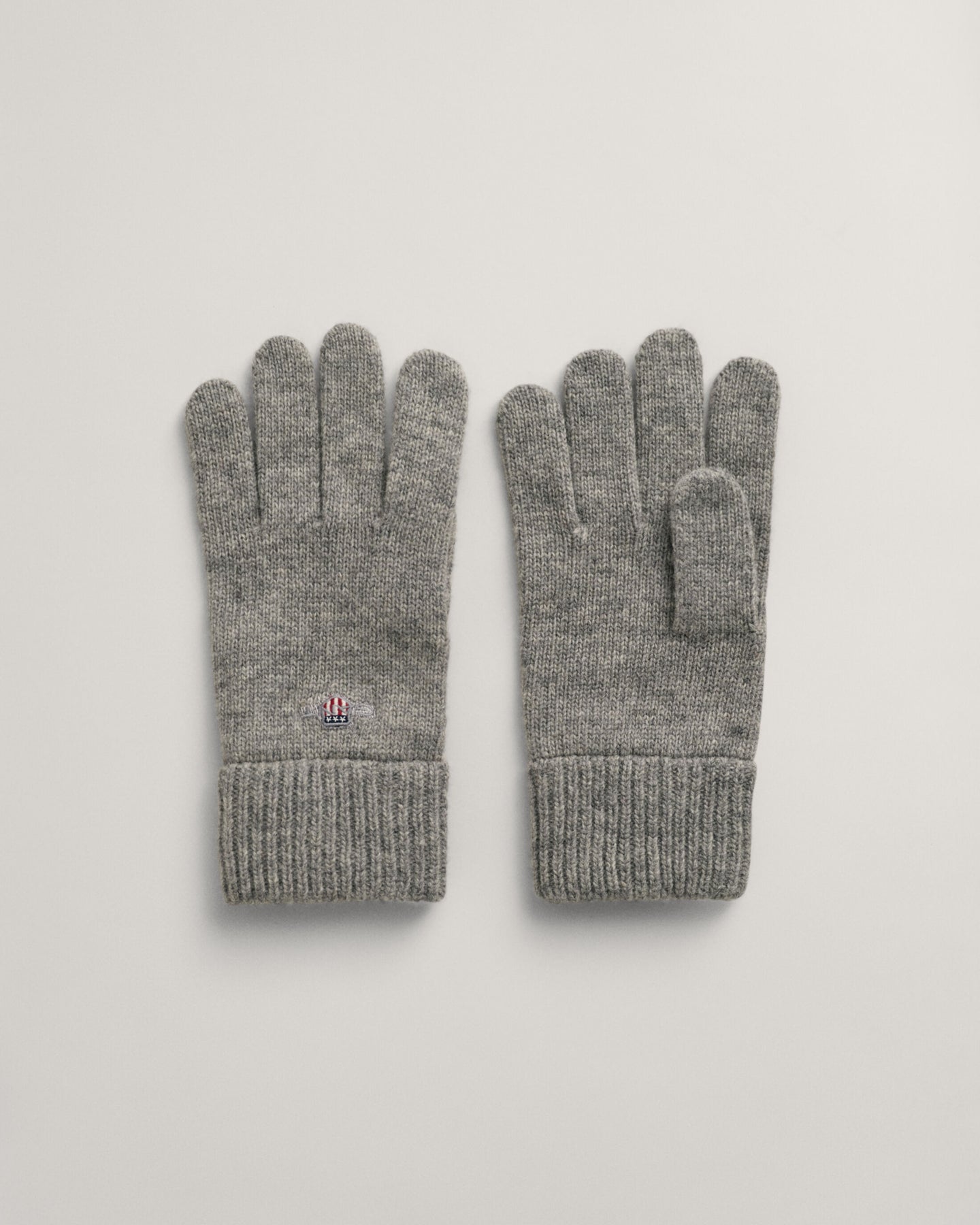 Shield Wool Gloves - Grey Melange