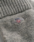 Shield Wool Gloves - Grey Melange