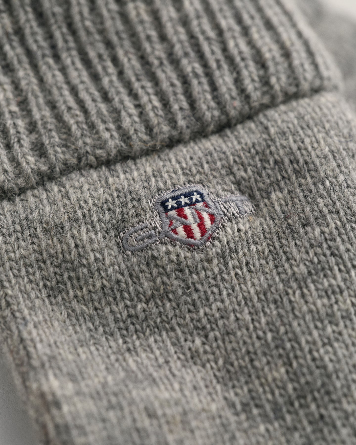 Shield Wool Gloves - Grey Melange