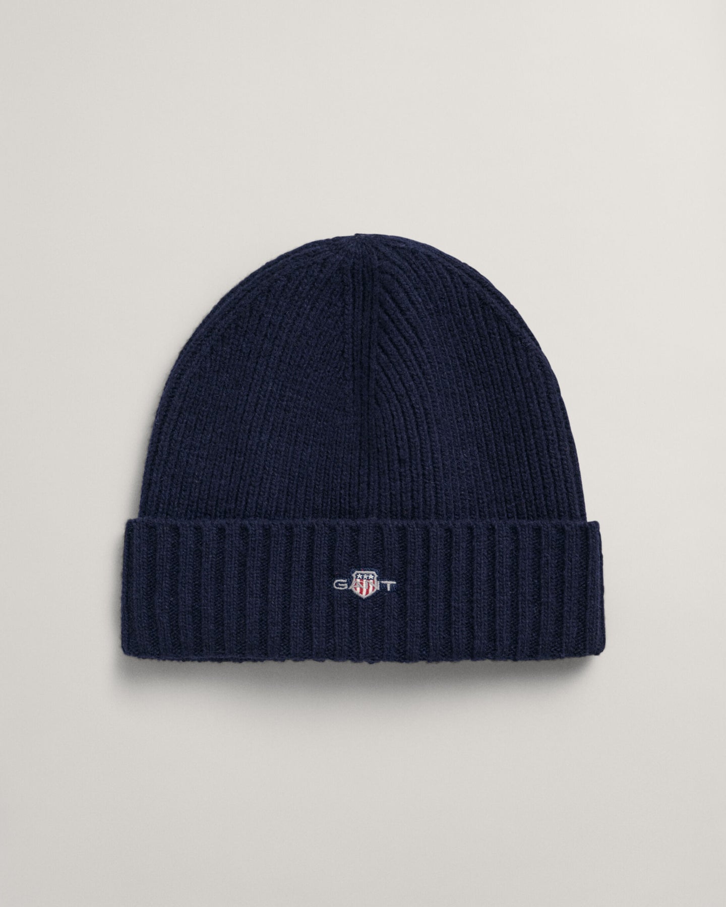 Shield Wool Beanie  - Unisex - Marine