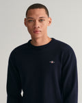 Superfine Lambswool C-Neck - Marine