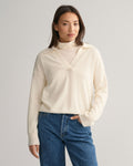 Superfine Lambswool Rugger - Cream