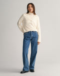 Superfine Lambswool Rugger - Cream