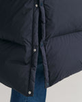 Full Length Down Coat - Evening Blue