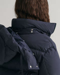 Full Length Down Coat - Evening Blue