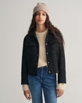 Tweed Blazer Jacket - Ebony Black
