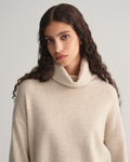 Lounge Rollneck Sweater - Soft Oat