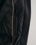 Mid Length Down Jacket - Ebony Black