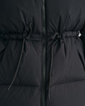 Mid Length Down Jacket - Ebony Black
