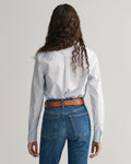 Reg Poplin Striped Shirt - Light Blue