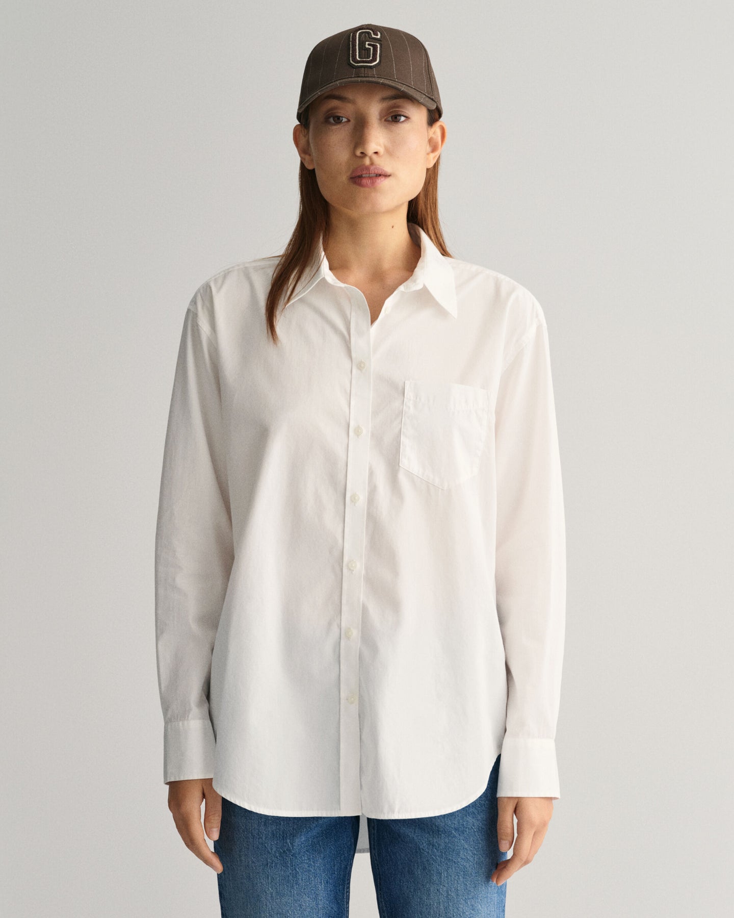 Rel Poplin Shirt - White