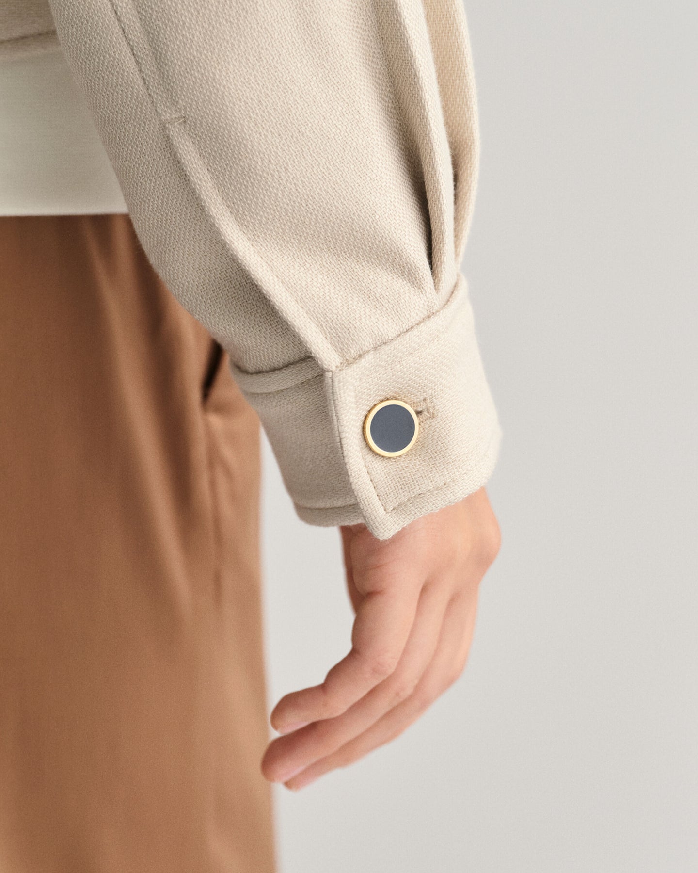 Textured Jacket - Soft Oat