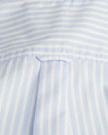 Reg Poplin Striped Shirt - Light Blue