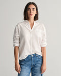 Relaxed Linen Shirt - White