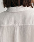 Relaxed Linen Shirt - White